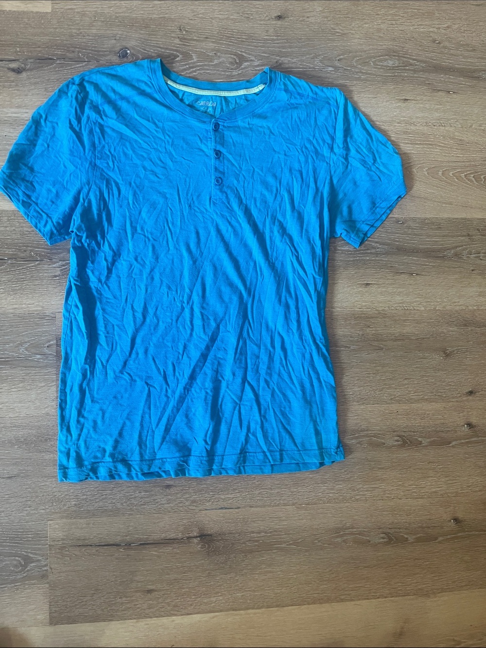 Carbon Short-Sleeve Tee in Turquoise